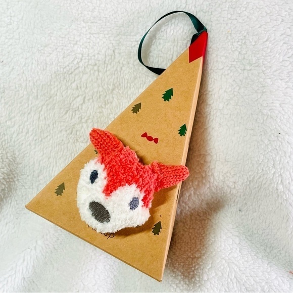 NWT Fox & Bunny Christmas Gift Socks - 3D Fluffy Thick Warm Winter Socks M 5-10 - Picture 11 of 13